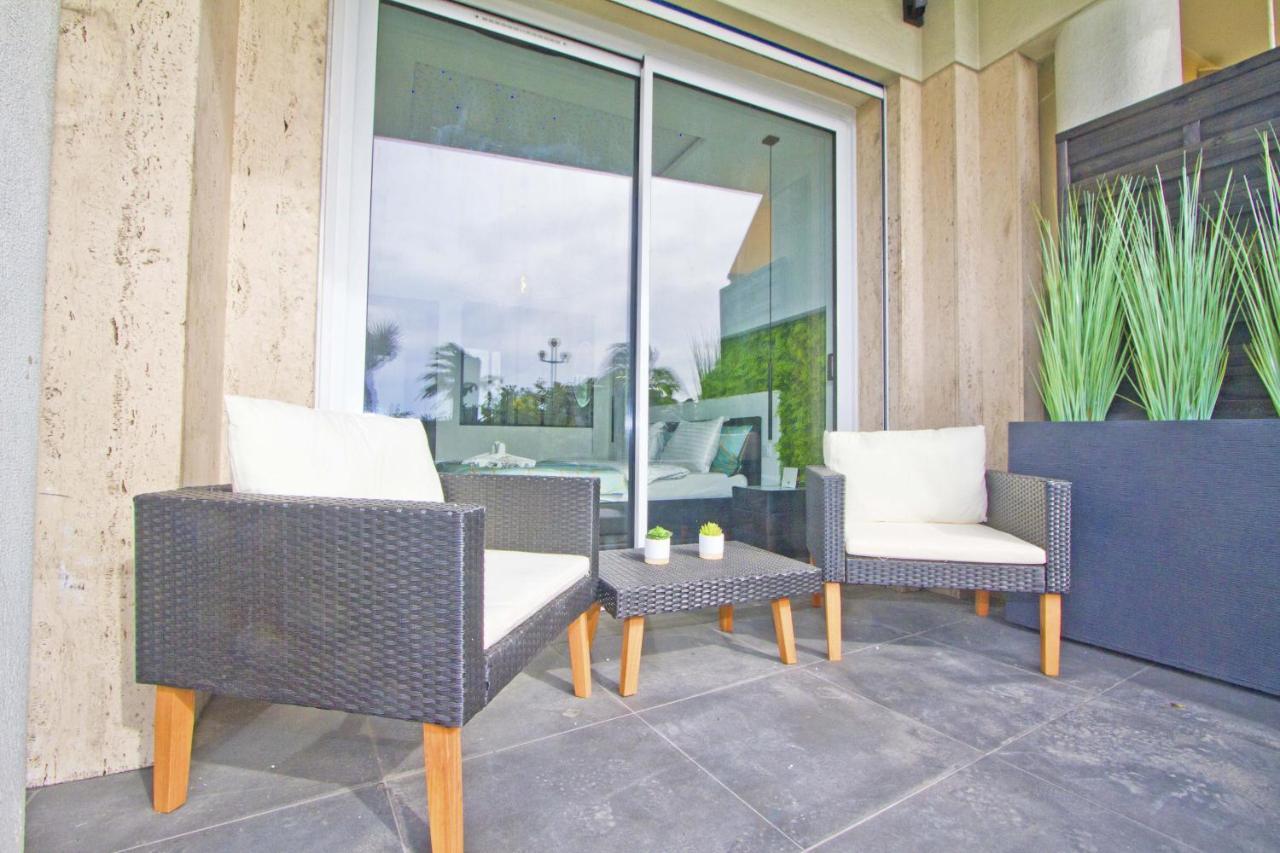 Appartamento Luxury Garden Jacuzzi Promenade Nizza Esterno foto